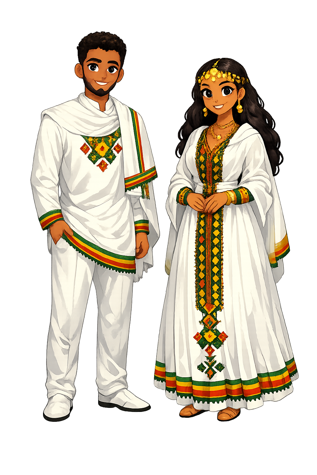Habesha traditional dress
